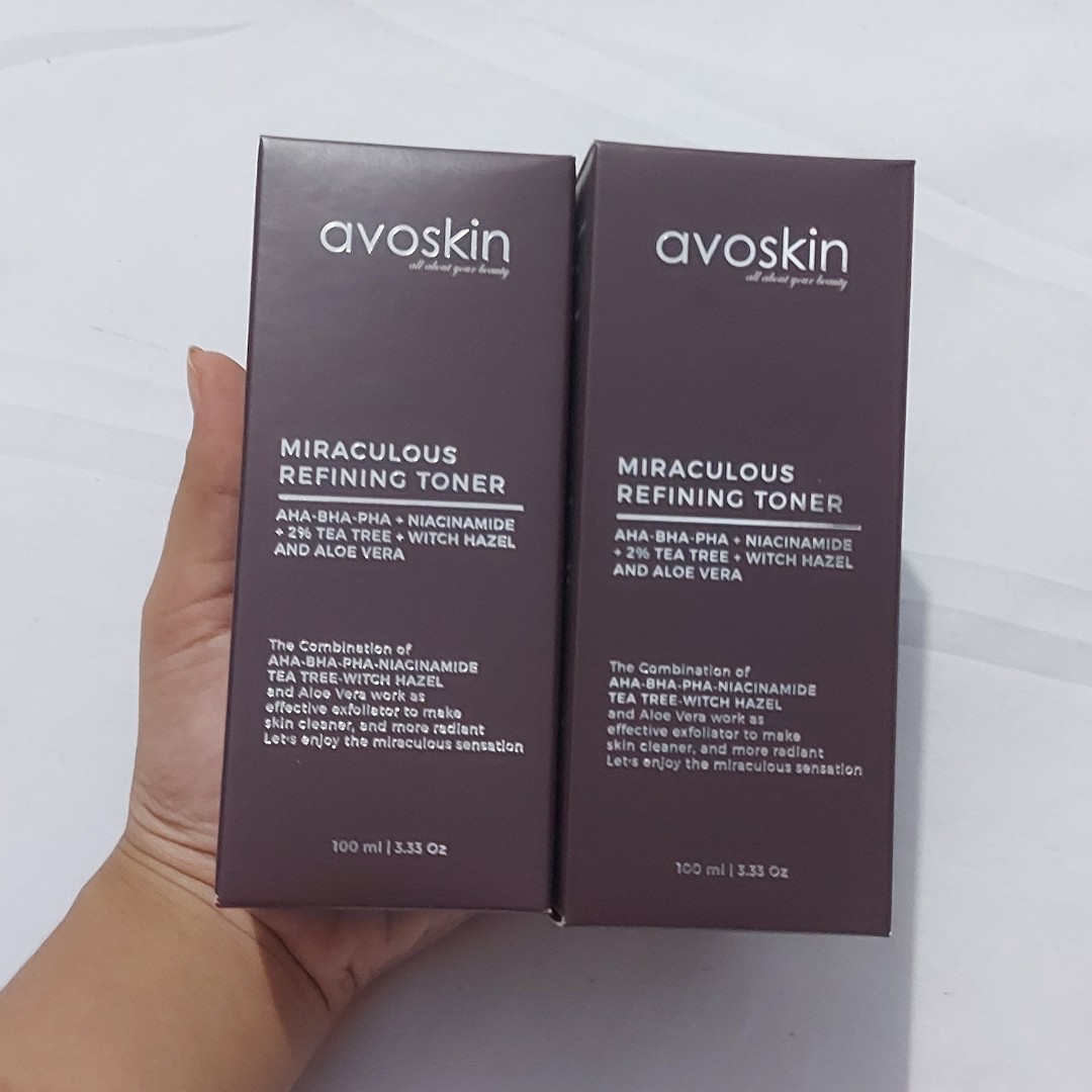 [NEW] exfoliating toner avoskin miraculous refining toner 100ml