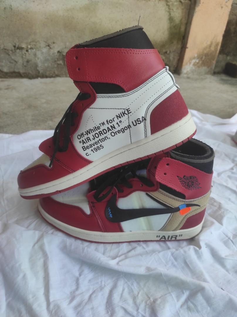 aj off white red