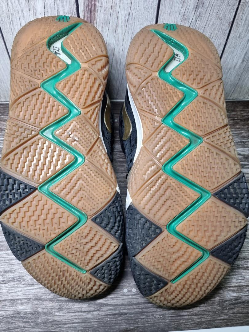 kyrie 4 pitch blue metallic gold
