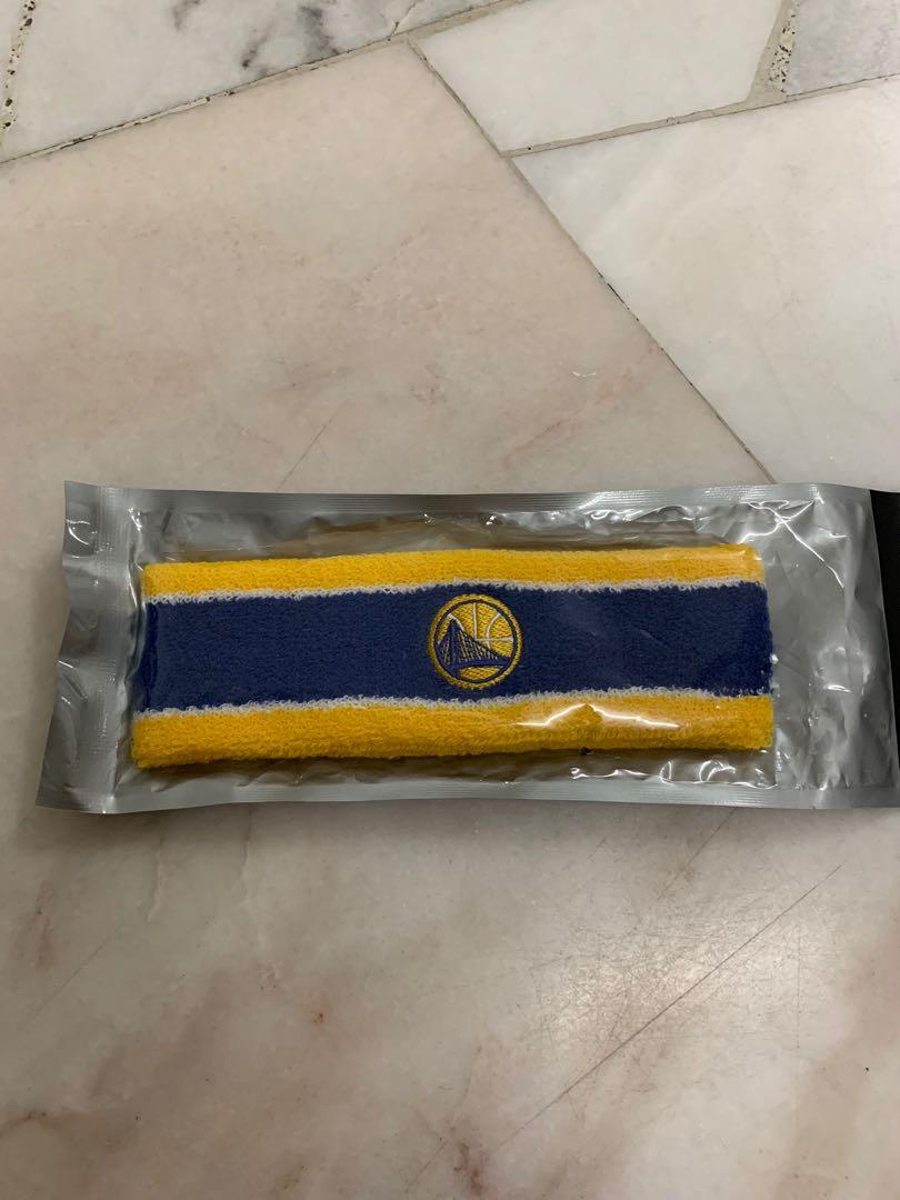 gold nba headband