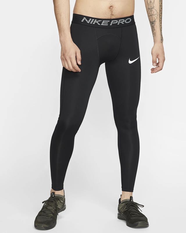 Nike pro combat legging, Men's Fashion, Bottoms, Joggers on Carousell