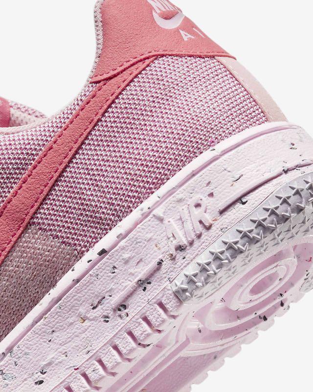 Brand New NIKE Women's Air Force 1 Crater Flyknit Shoes in Pink, Women's  Fashion, Footwear, Sneakers on Carousell