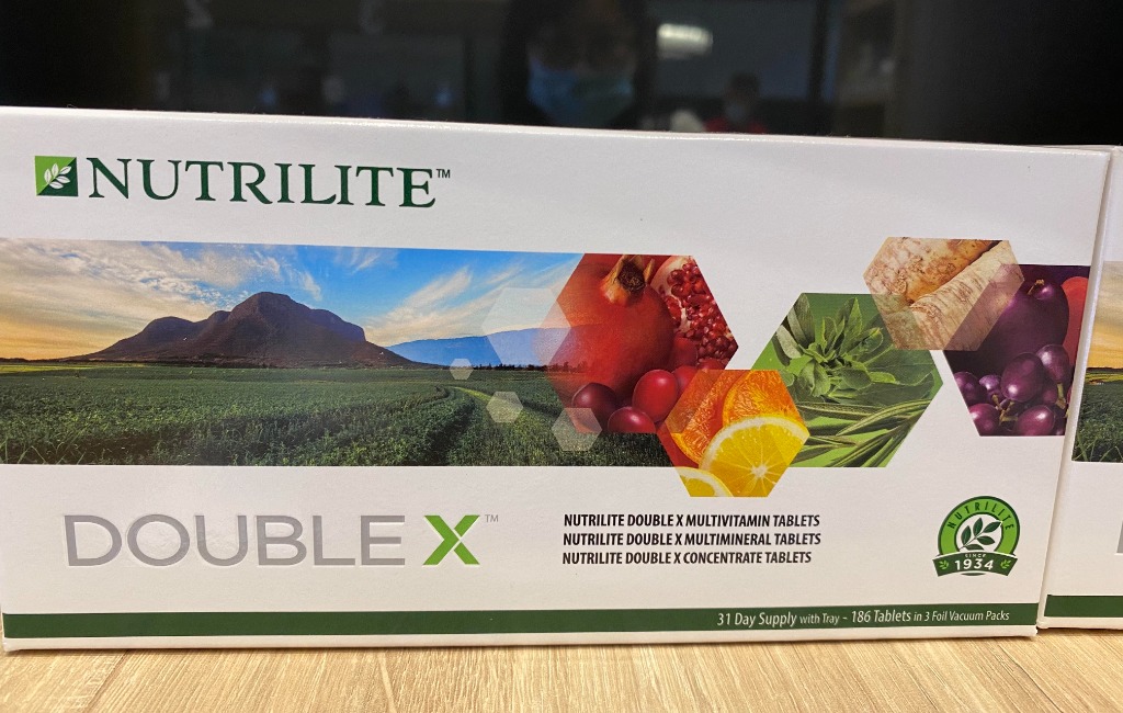Nutrilite Double X Multi Vitamin Tables, Health & Nutrition, Health ...
