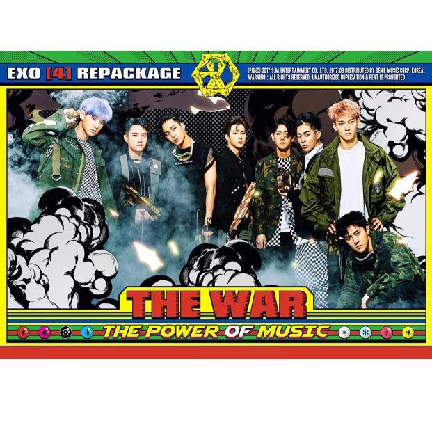 Official Exo Power Elyxion Poster Hobbies Toys Memorabilia Collectibles K Wave On Carousell