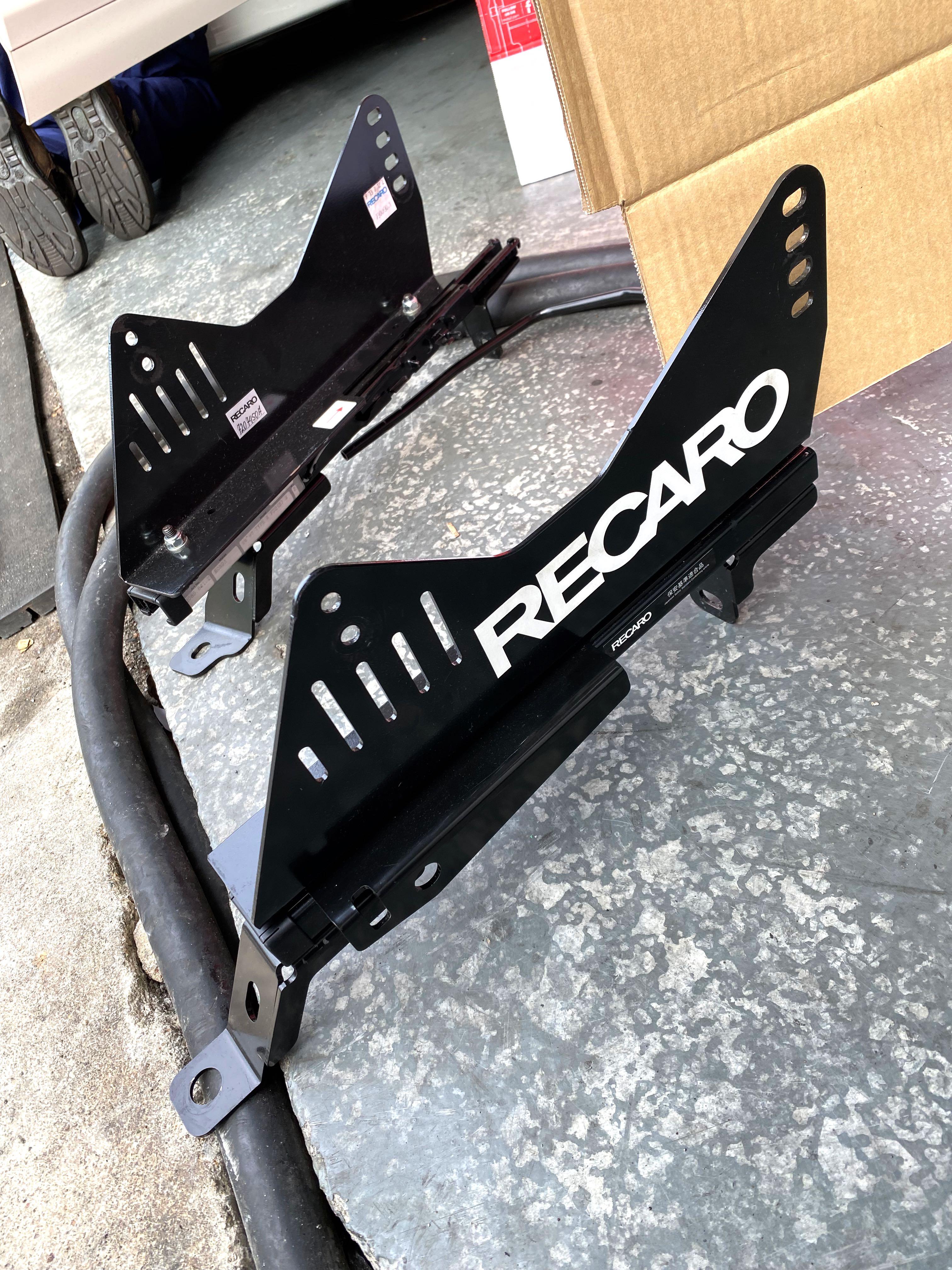 Original Recaro side brackets, Car Accessories, Accessories on Carousell