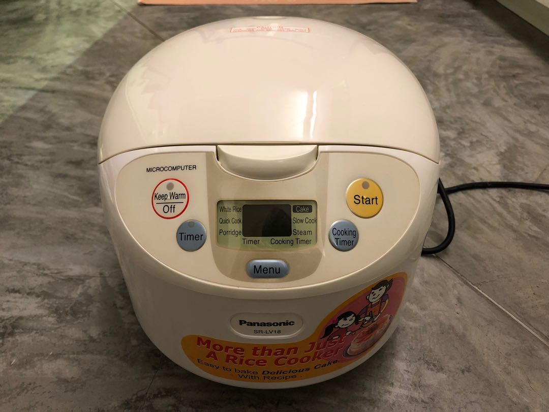Panasonic 1.8L / 10 cup Rice Cooker, TV & Home Appliances, Kitchen Appliances, Cookers on Carousell