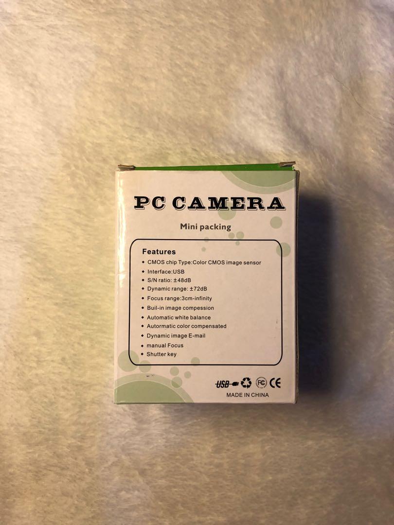 Pc camera best sale mini packing manual