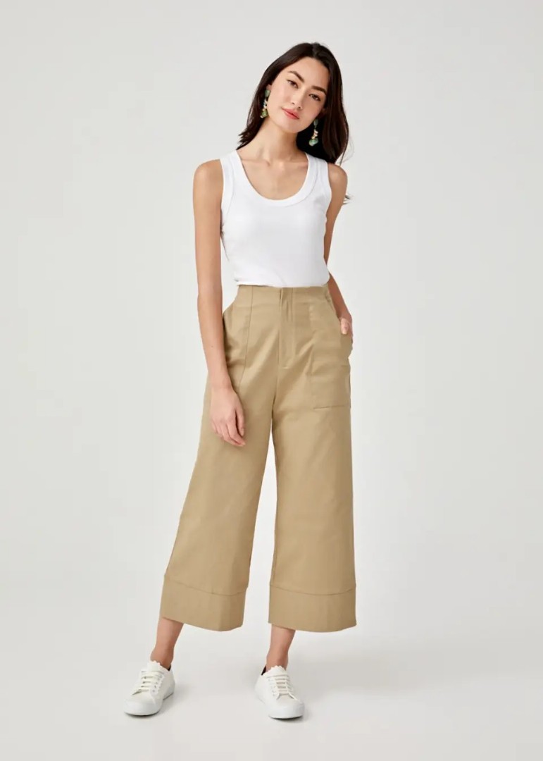 Peanne Wide Leg Culottes, Women's 