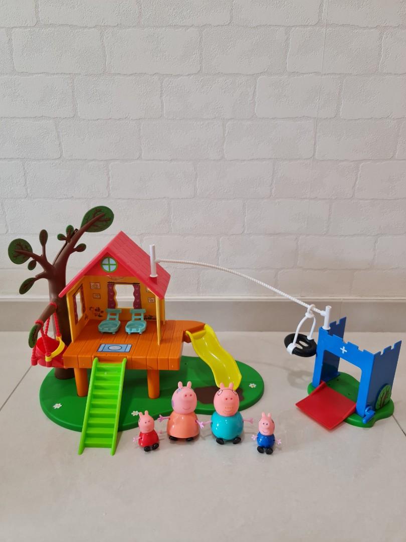 Peppa pig on sale tree house toy