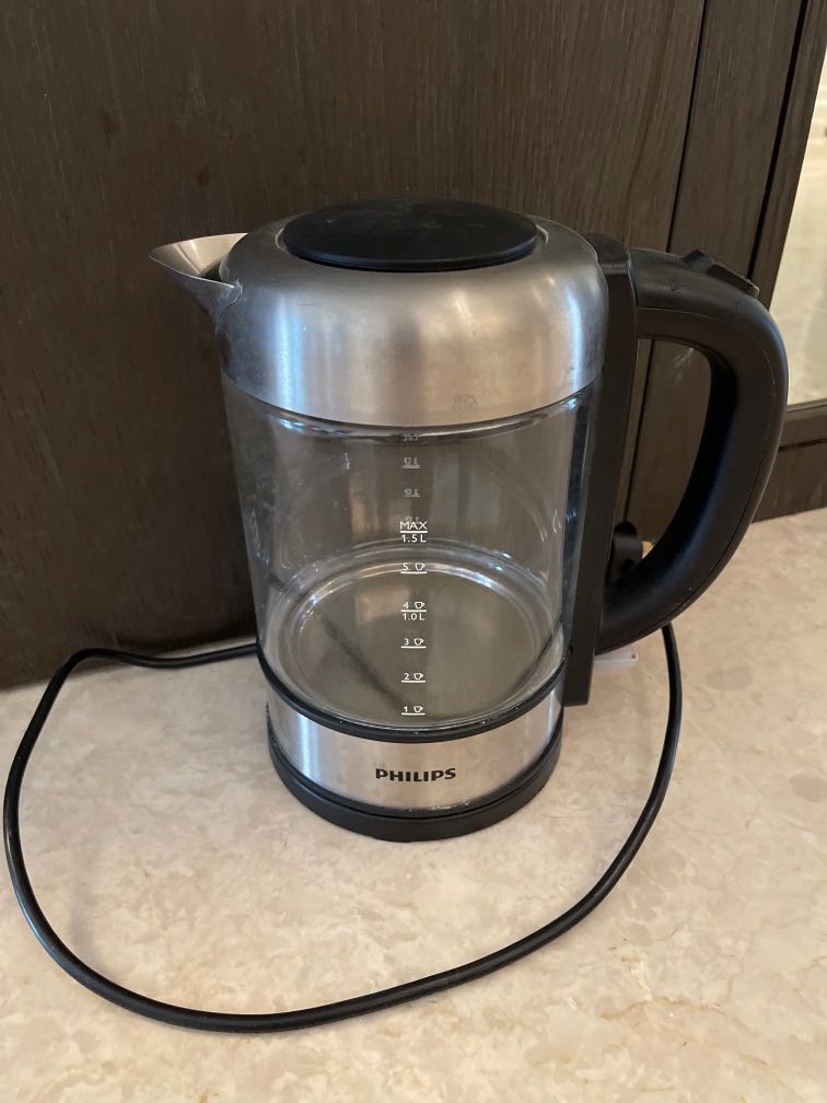 Philips hot sale glass kettle