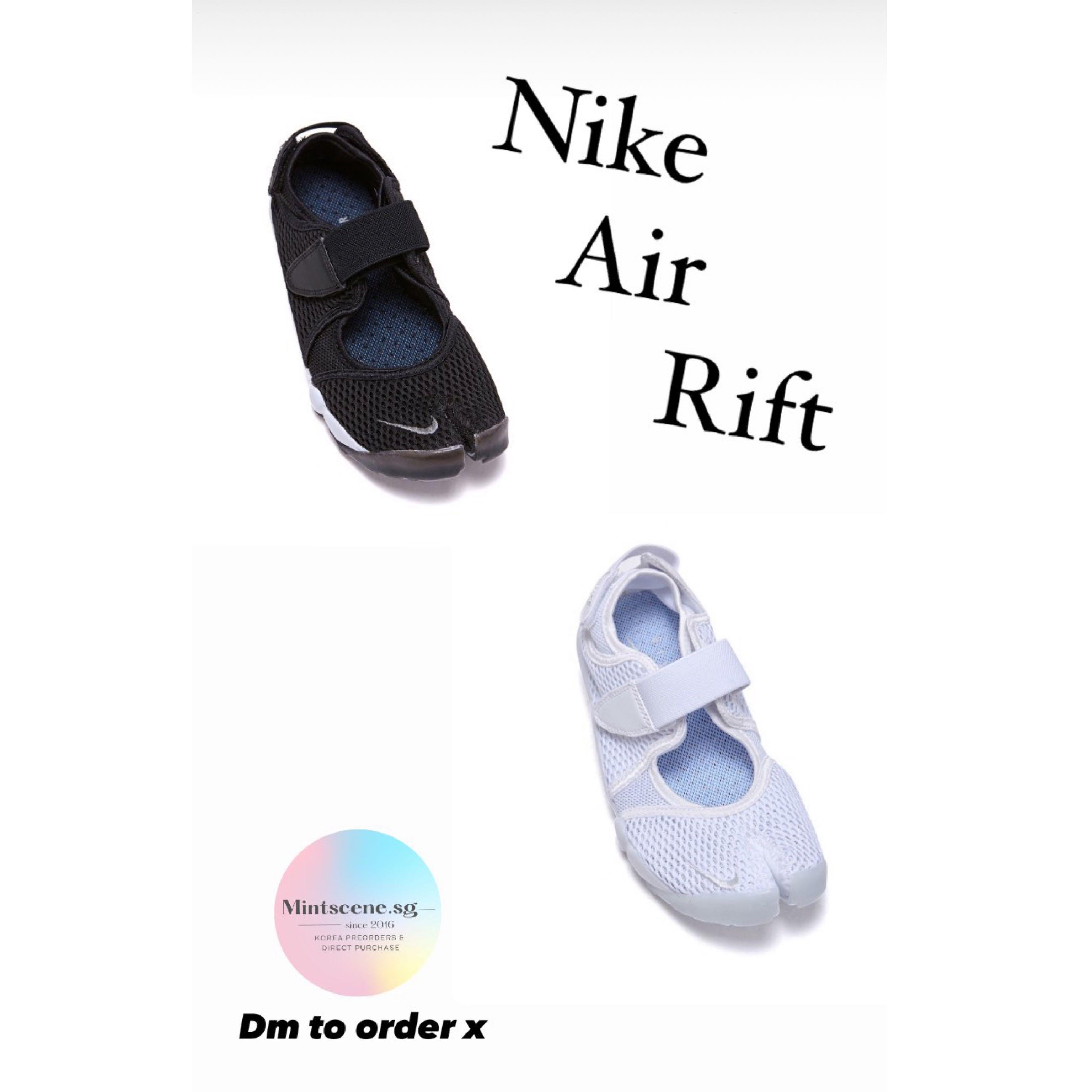 White nike rifts discount womens