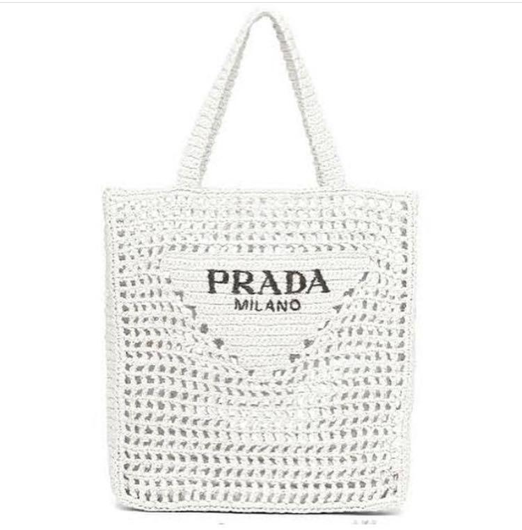 Prada Knit Bag, Luxury, Bags & Wallets on Carousell
