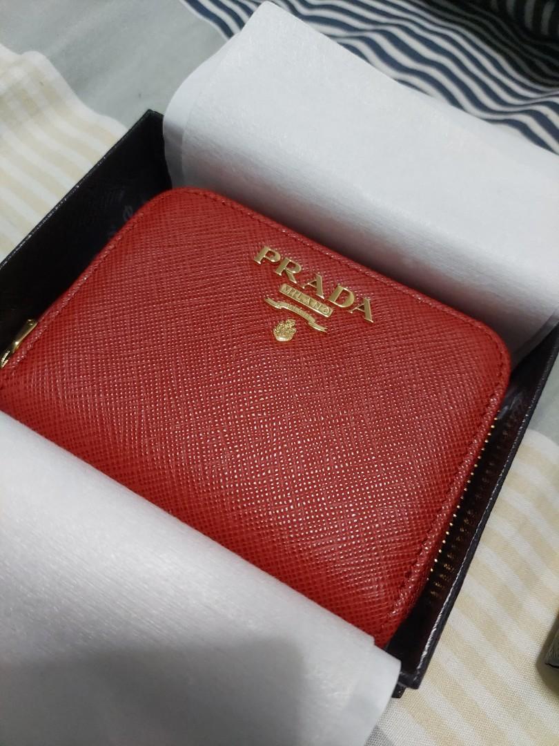 Red prada clearance purse