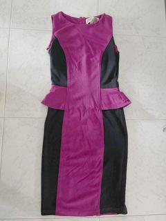 Privé Vintage Label Magenta Office Wear