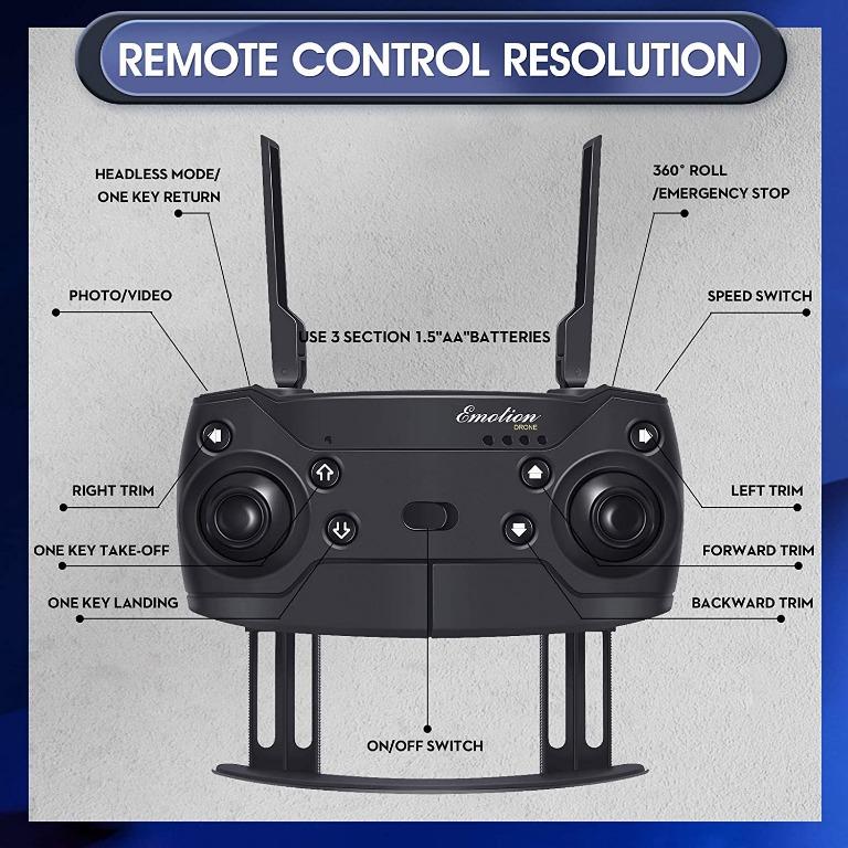 Eachine e58 one key return clearance