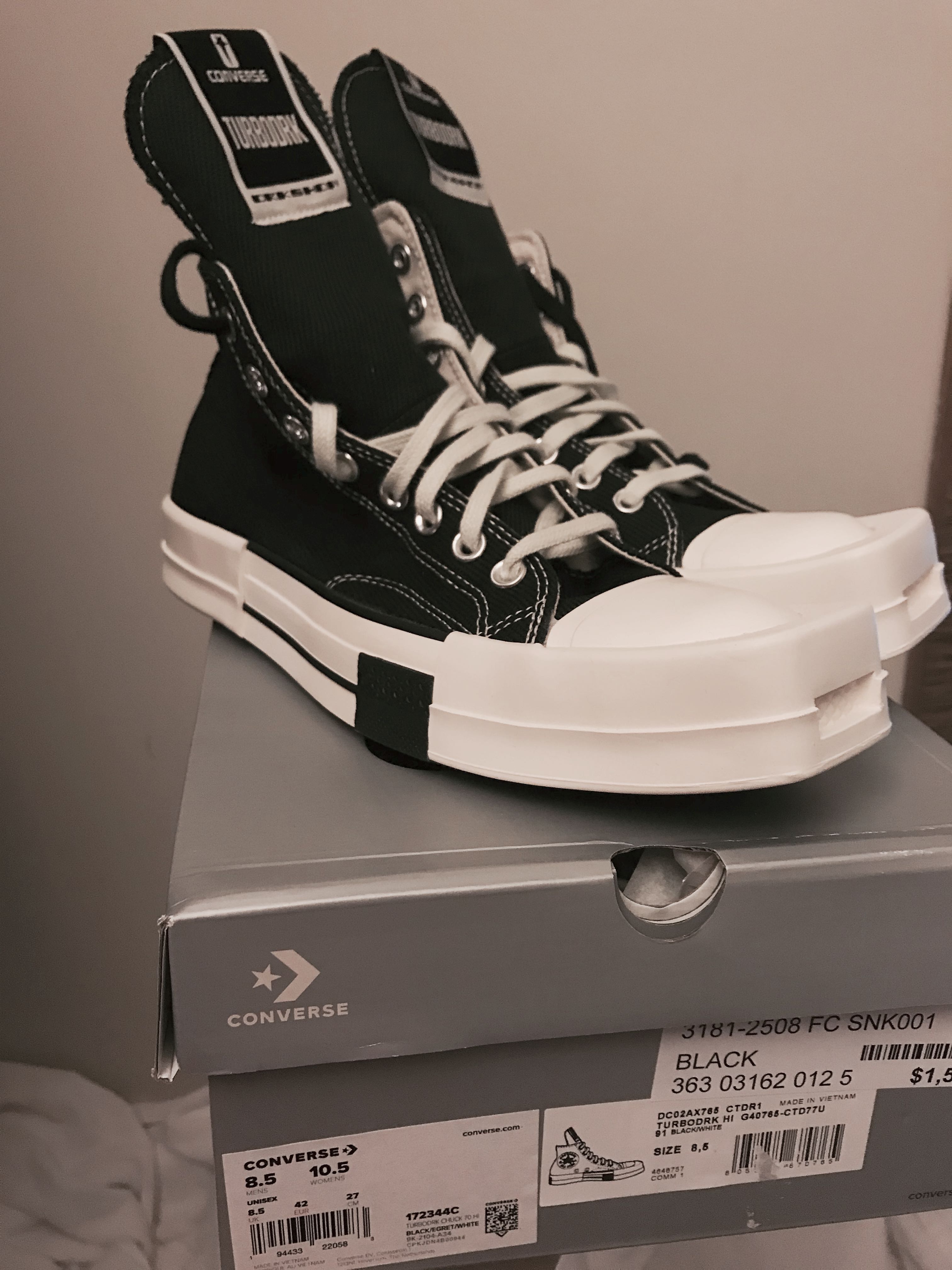 RICK OWENS DRKSHDW CONVERSE スニーカー 27 - スニーカー