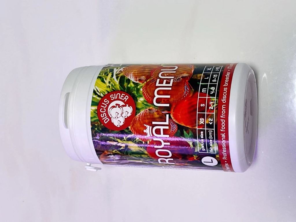 Royal Menu Discus food (Large Pellets), Pet Supplies, Pet Food on Carousell