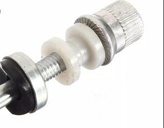 Seatpost clamp skewer M6