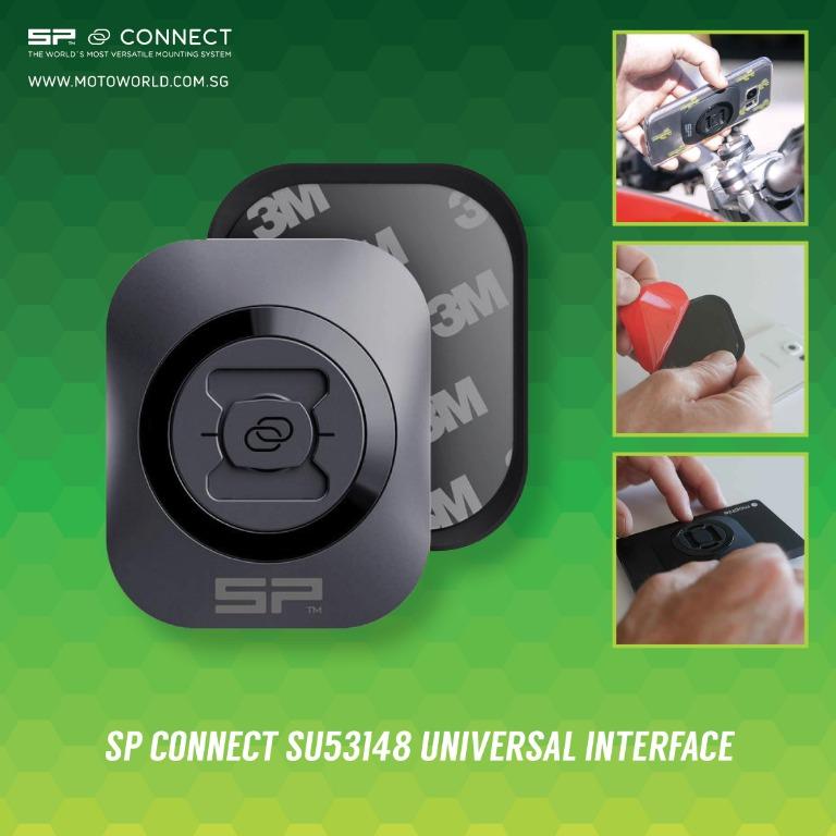 SP Connect Universal Interface for Phone Mount, Motorcycles, Motorcycle ...