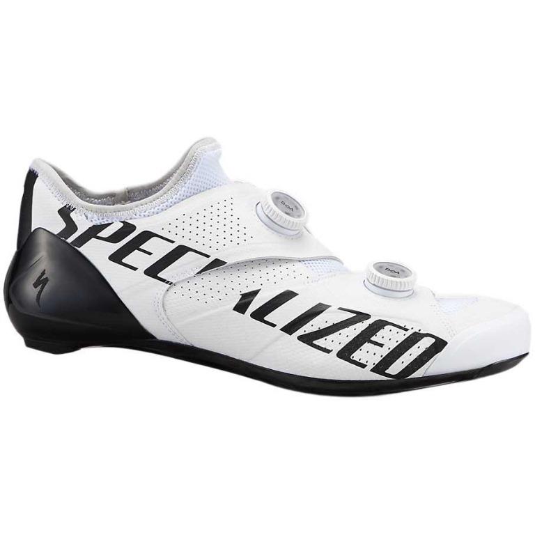 Specialized S-Works Ares Road Cycling Shoes (Team White) Priced to Clear /  Last Pair / Size 41 EUR / Clearance Sale, Sports Equipment, Bicycles &  Parts, Parts & Accessories on Carousell