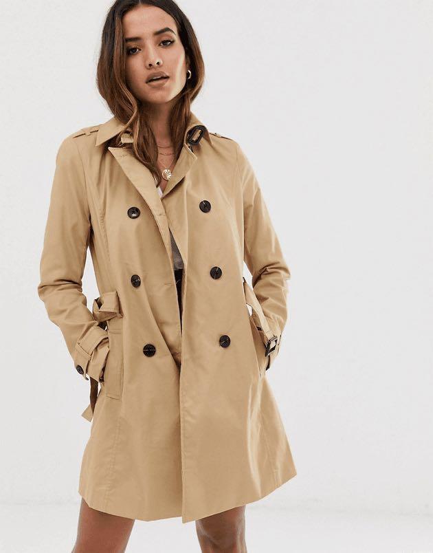 stradivarius long coat