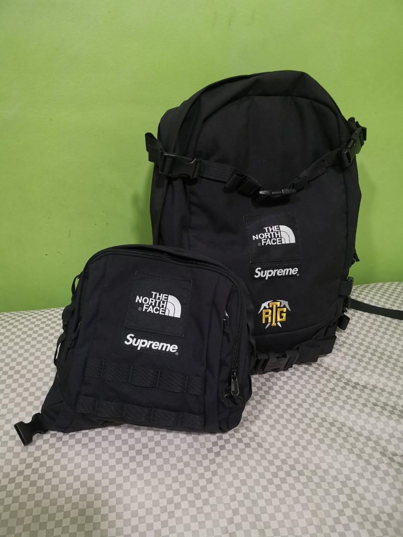 Supreme x TNF RTG Backpack Men s Fashion Bags Backpacks on Carousell
