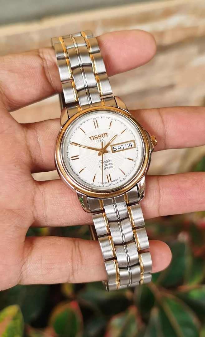 Swiss Made Tissot Seastar Two Tone