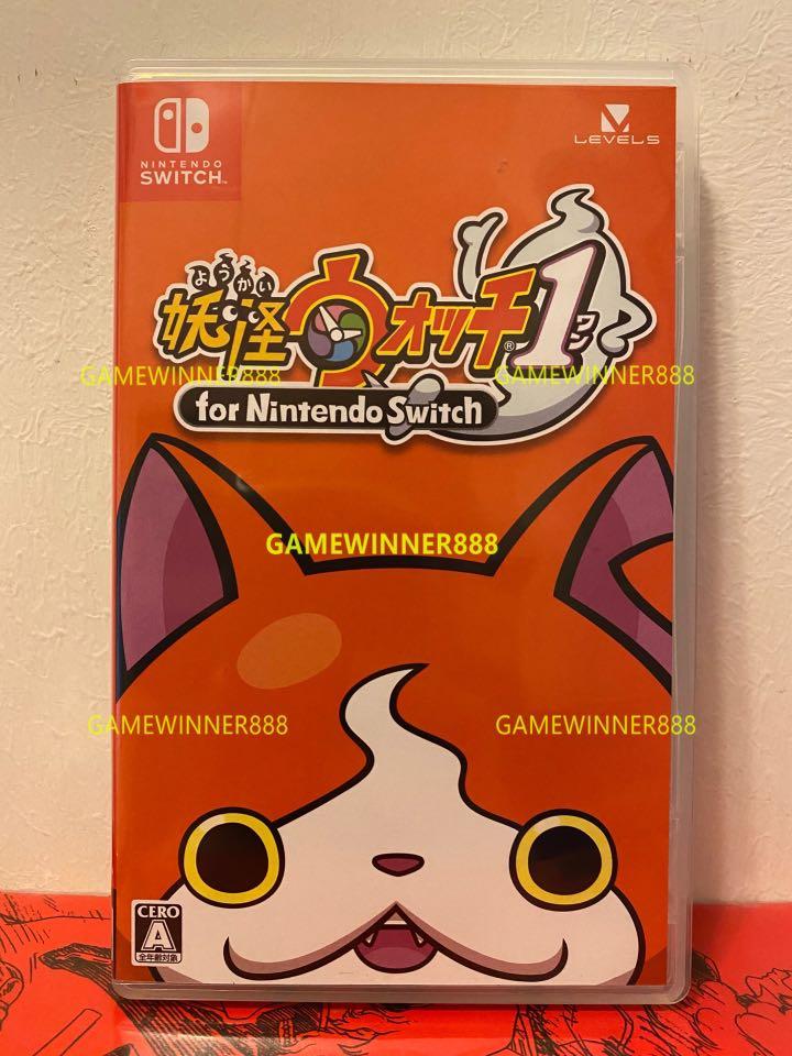 中古二手 Switch Ns遊戲妖怪手錶1 Yo Kai Watch 1 For Nintendo Switch日版日文版 遊戲機 遊戲機遊戲 Carousell