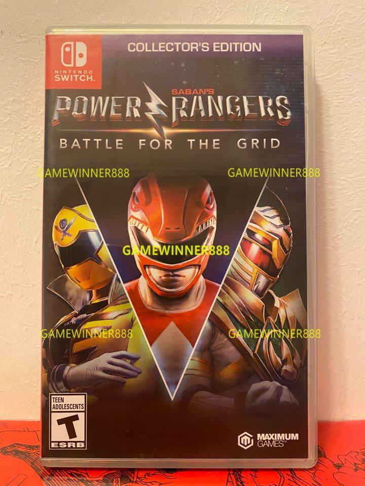 Mega Edition Grid Switch Power Rangers Nintendo Switch