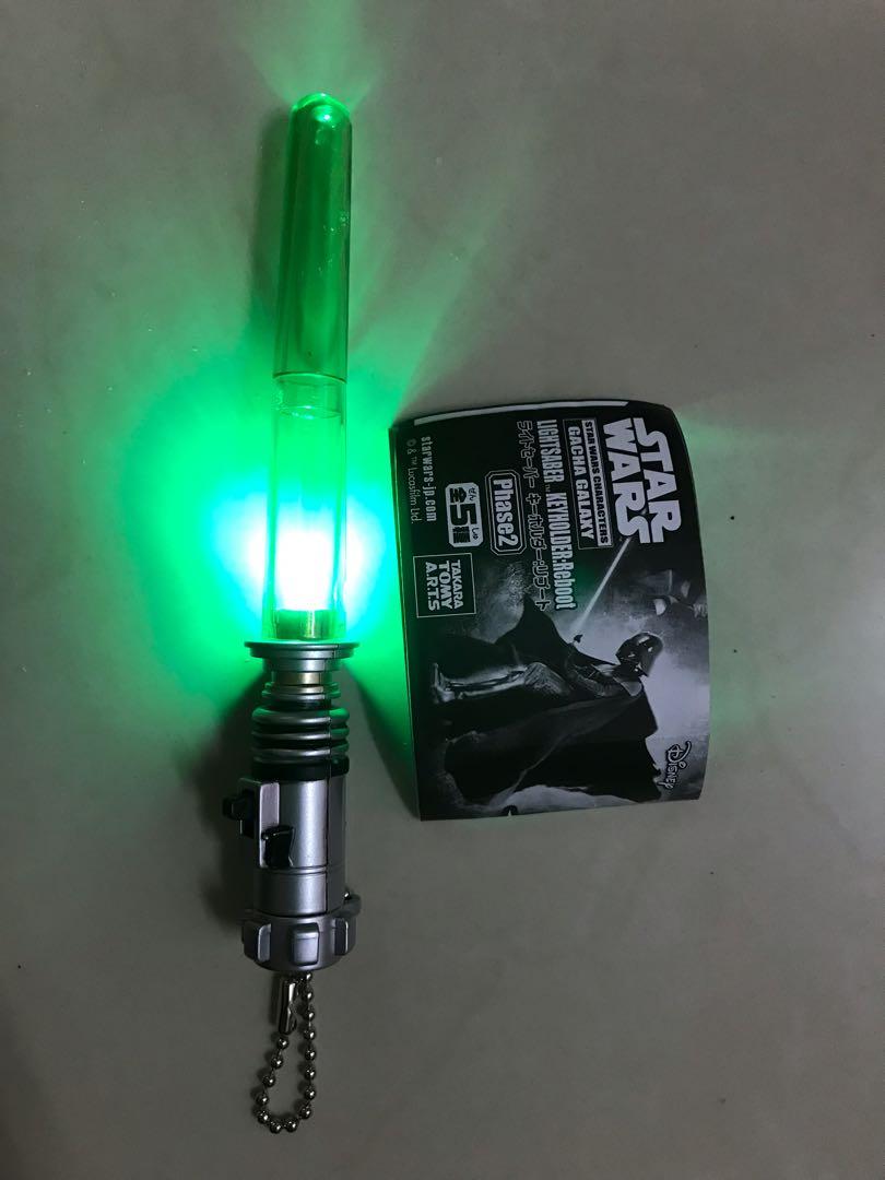 Star wars online lightsaber keychain disney