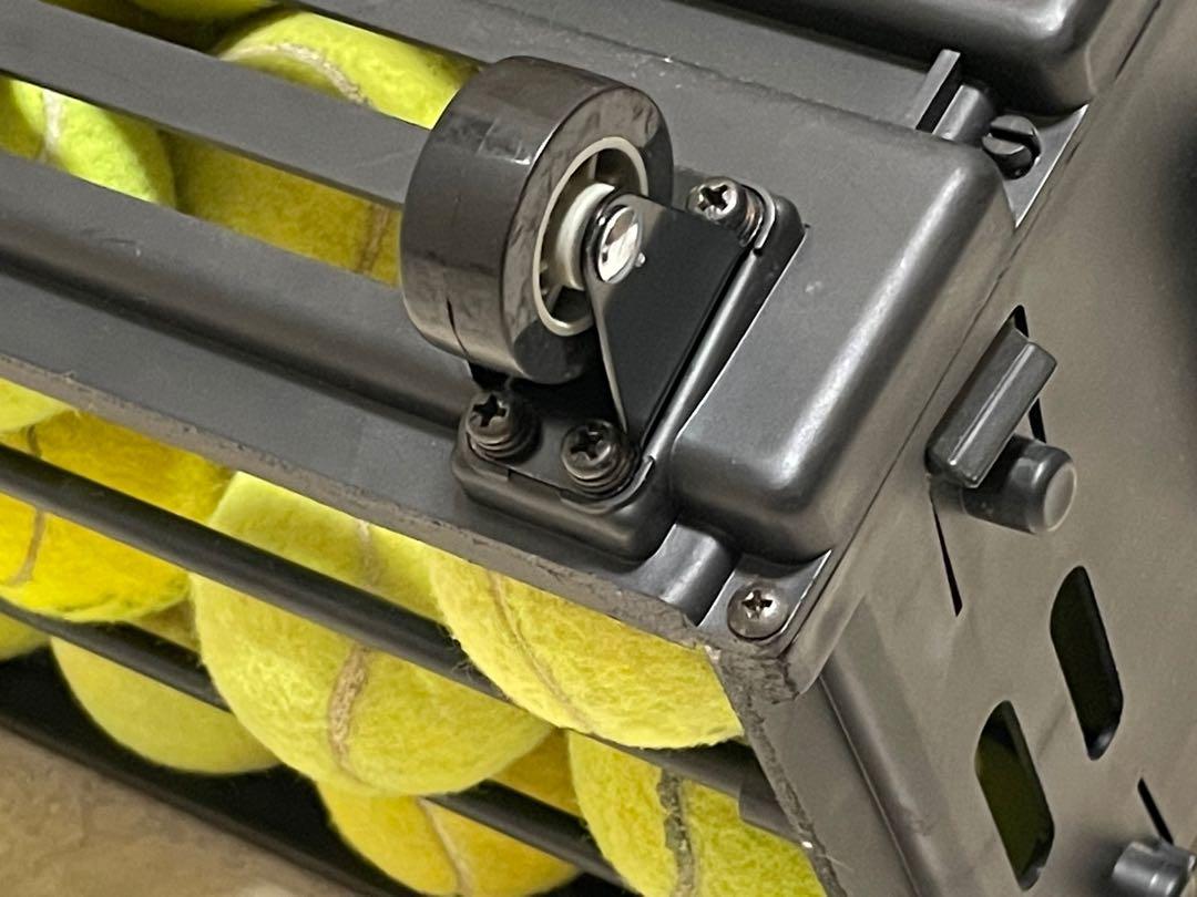 Tennis ball hopper (with 40 used balls), Sports Equipment, Sports