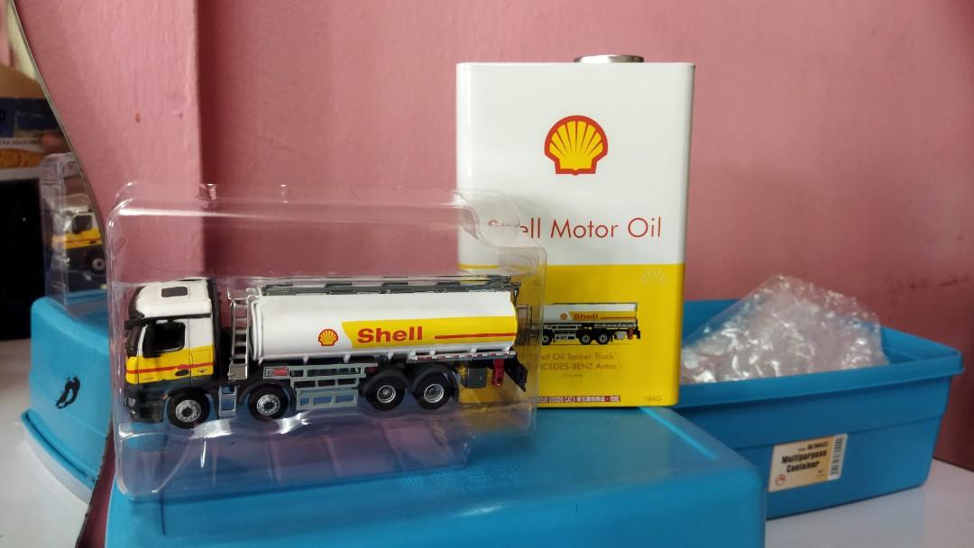 Tiny City Shell Oil Truck Mercedes Benz Antos Hong Kong Exclusive Toys Games Diecast Toy Vehicles On Carousell
