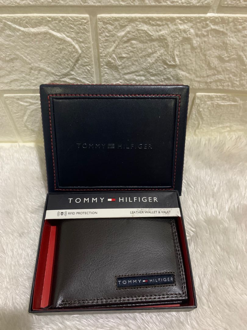 Tommy Hilfiger Brown Wallet, Men's Fashion, Watches & Accessories ...