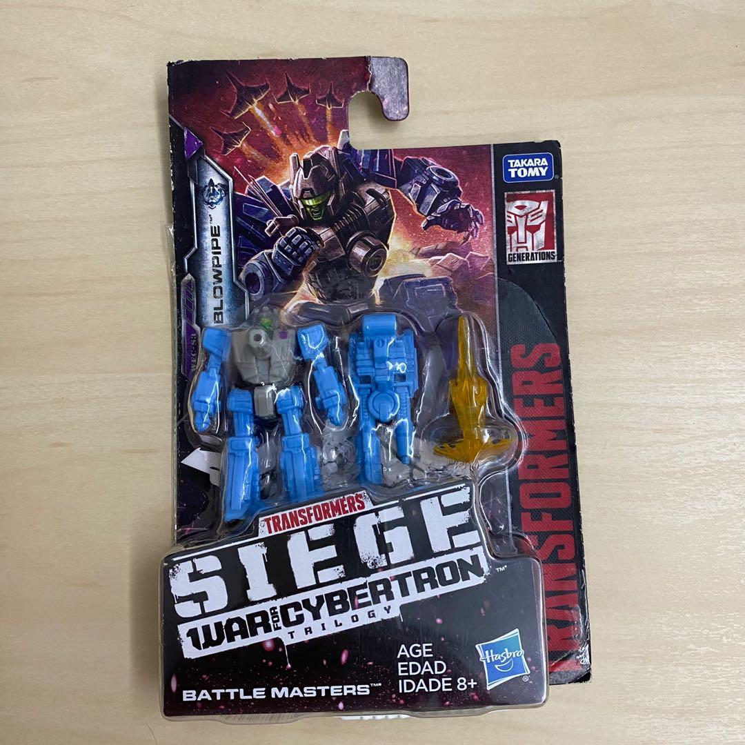 Siege Blowpipe Battle Master Action Figure WFC-S3 War for Cybertron 