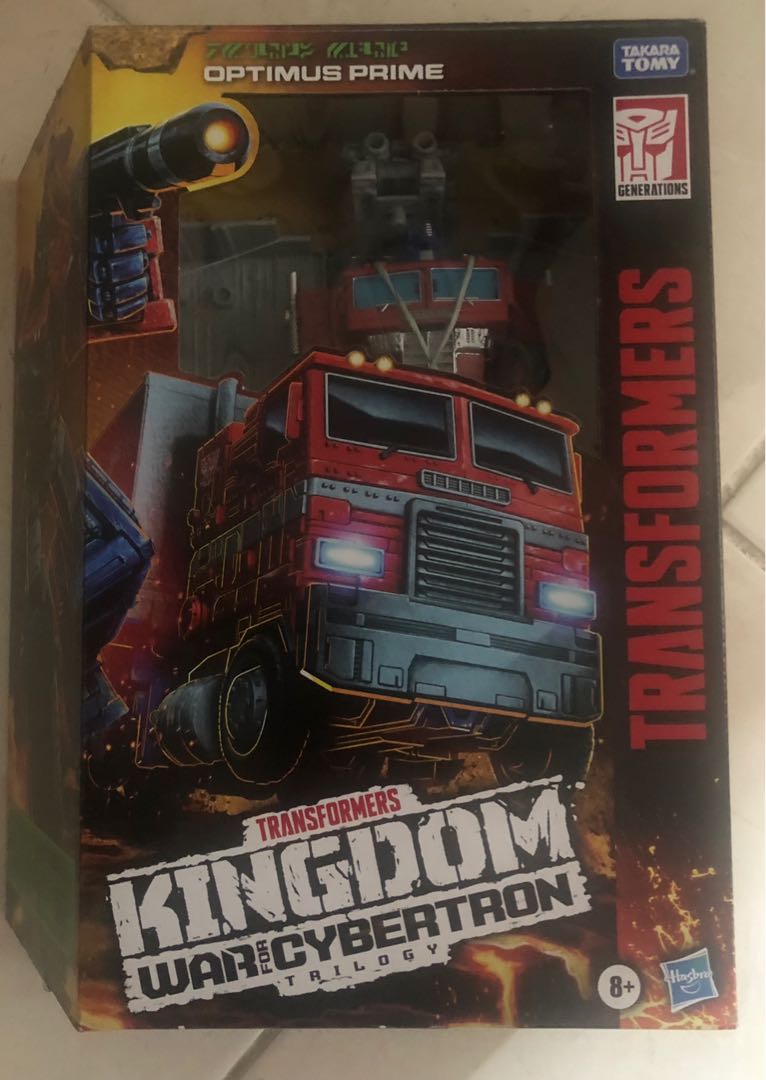 Transformers wfc kingdom optimus prime, Hobbies & Toys, Collectibles & Memorabilia, Fan