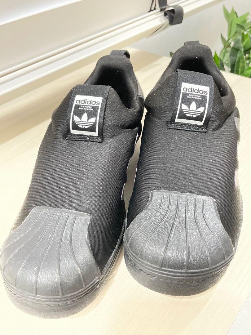 UK 2.5 Adidas Superstar Slip On kids sneakers