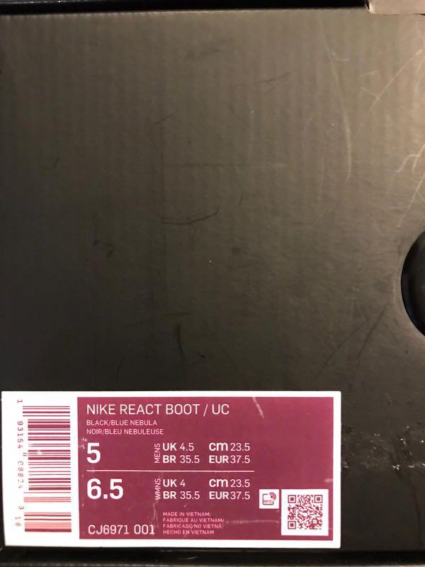 Nike undercover jun online takahashi noir