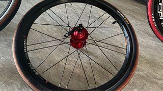 Wheelset WTB DX17 20" 406 disc break from JAVA foldable bicycle