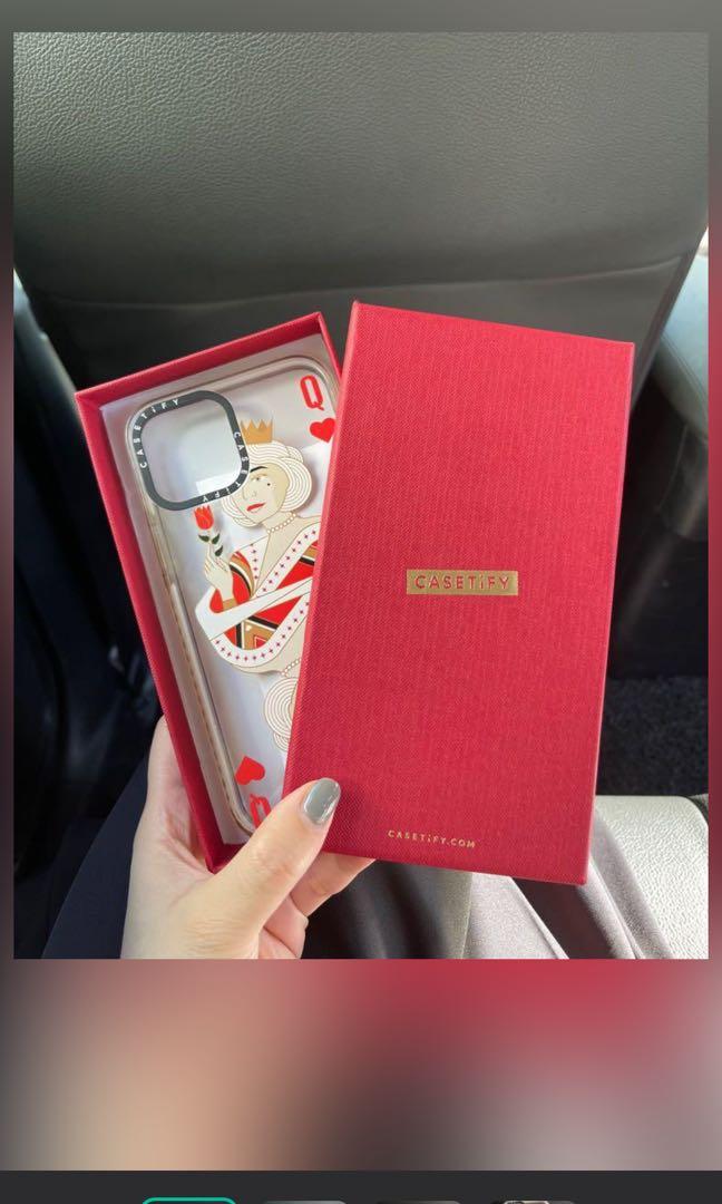 WTS Casetify Queen Of Hearts Impact Case, Mobile Phones & Gadgets
