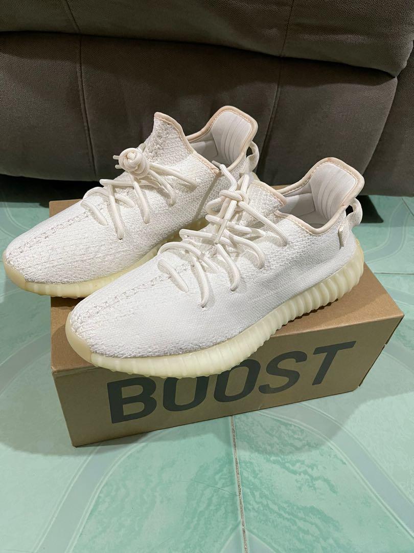 Yeezy triple white sizing 2025