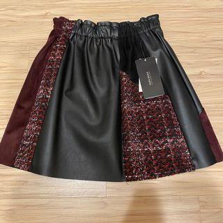 Zara 全新皮裙