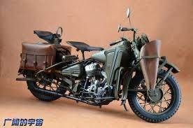 Zy Toys US ARMY WWII MOTORCYCLE