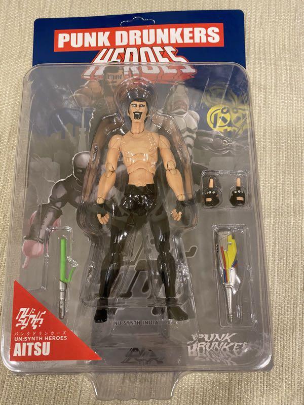 PUNK DRUNKERS UN:SYNTH HEROES Punk Drunkers Nu:Synth Heroes Aitsurer 1⁄12 Scale Figure