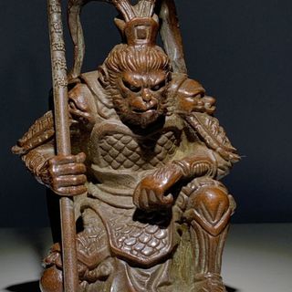 手工雕刻齊天大聖孫悟空擺件舊貨老銅器包老
包真收藏品64233812289154110