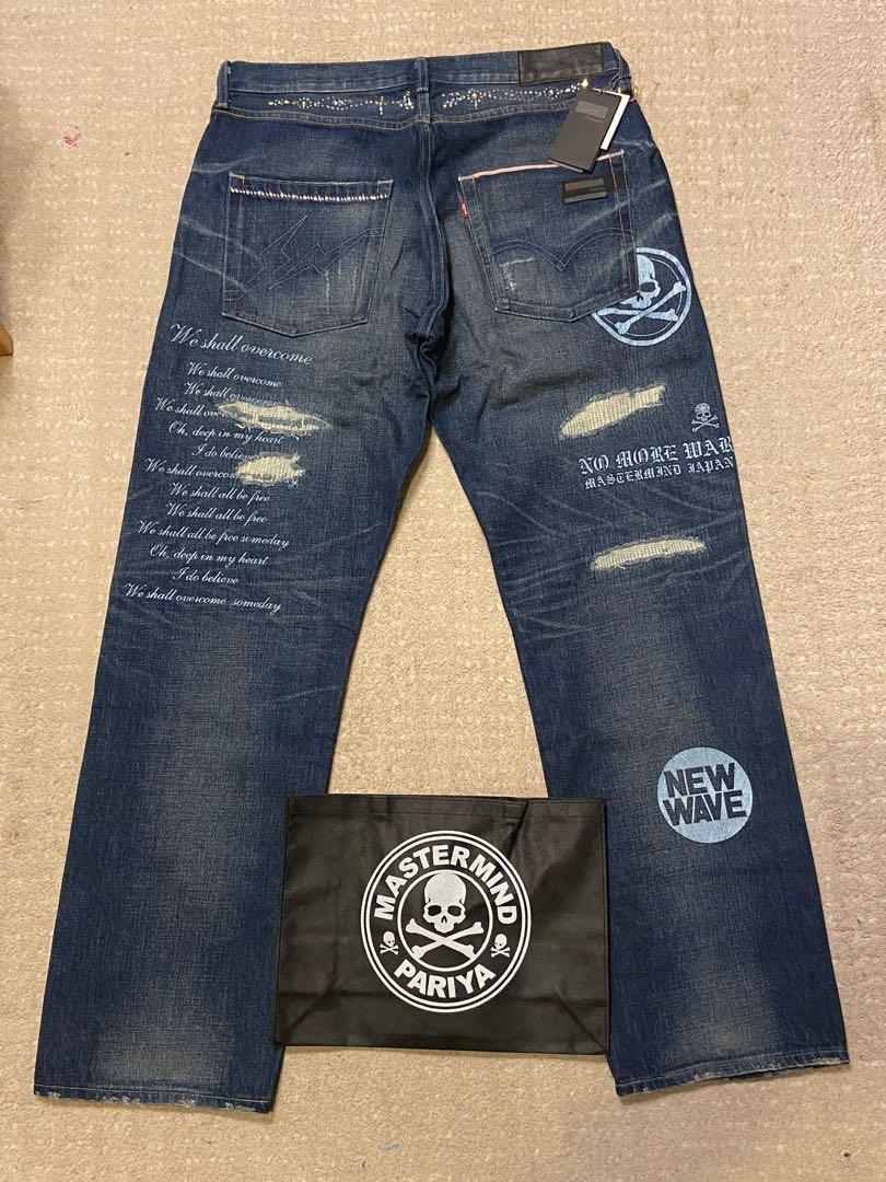 全新極限量Levi's FENOM x Mastermind size 36, 男裝, 褲＆半截