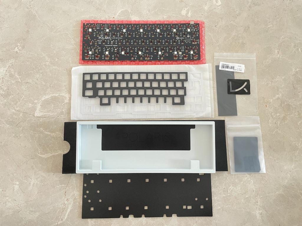 ai03 Polaris 60 EWhite WKL Keyboard, Computers & Tech, Parts