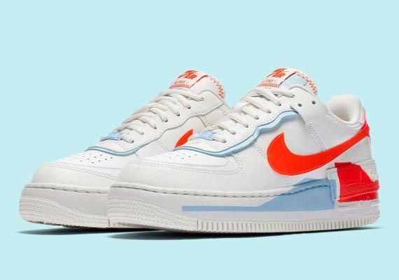 AIR FORCE 1 AF1 SHADOW SE TEAM ORANGE BLUE SUMMIT WHITE Women s