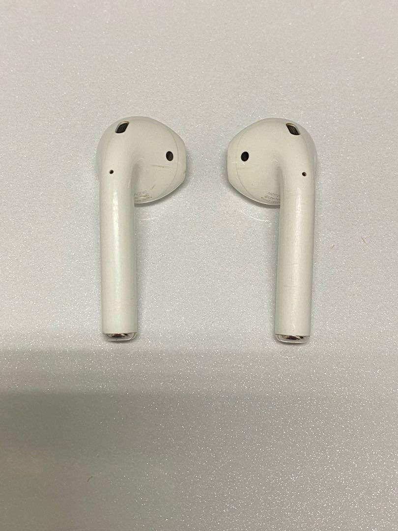 Apple AirPods 2nd Generation with non wireless Qi charging case Audio Earphones on Carousell