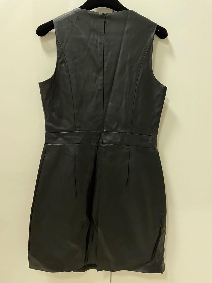 Armani exchange deals leather dress