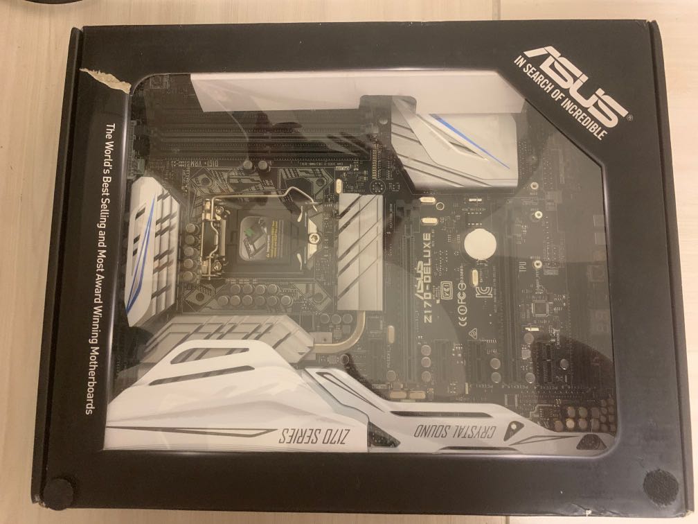 Asus Z170 Deluxe 高階wifi 底板intel 6 7代用 電腦 平板電腦 桌上電腦或迷你電腦 Carousell